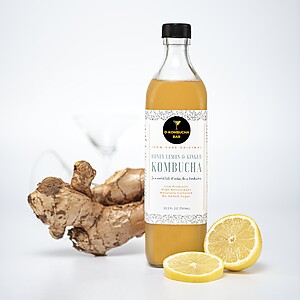 Honey Lemon & Ginger Kombucha